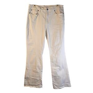 Sts Blue 32 White Mandy High Rise Flared Jeans [0399]